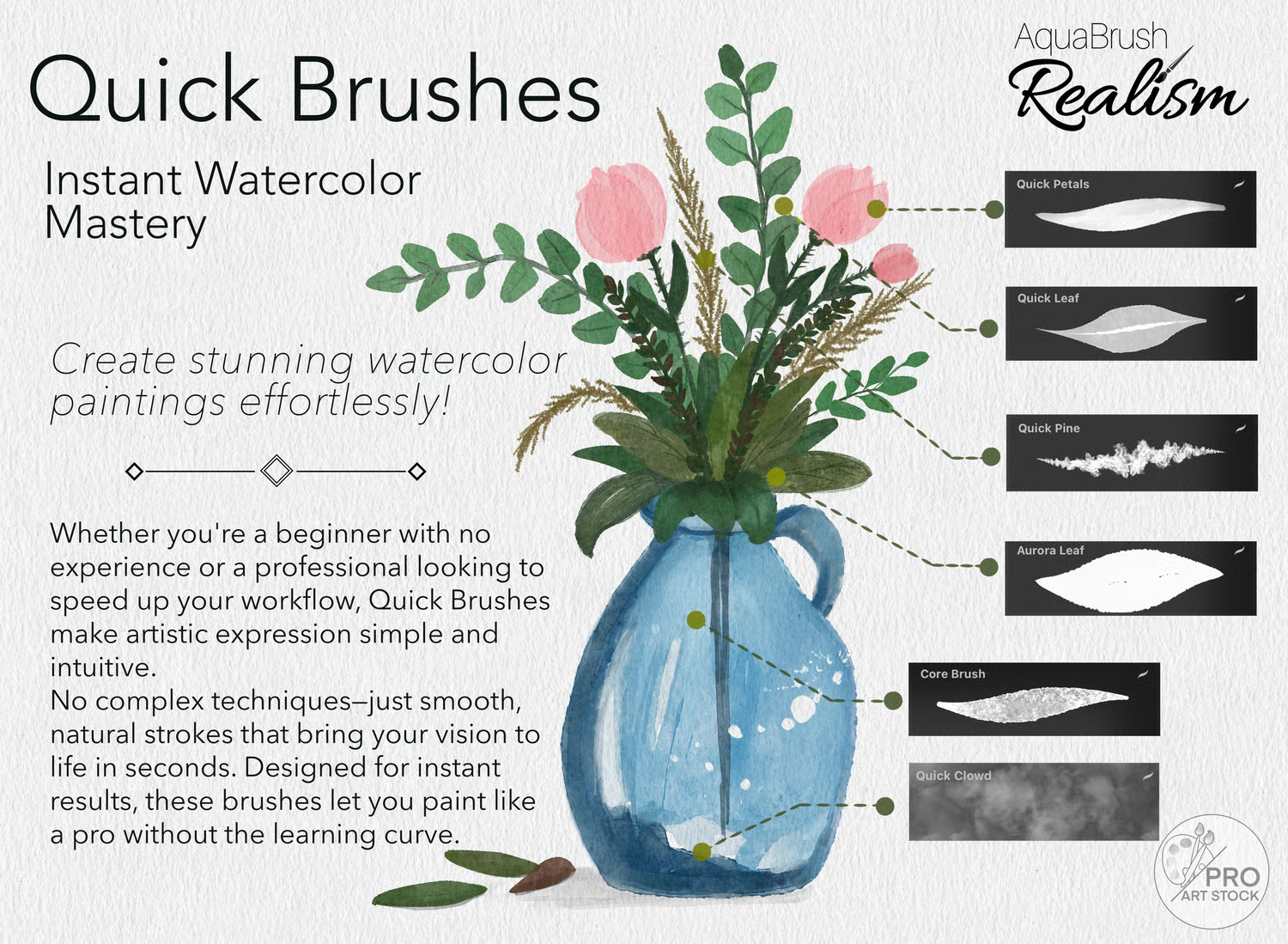 Aqua Brush for Procreate Realism